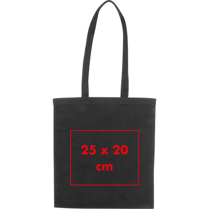 Baumwolltasche Copenhagen,schwarz, A-Nr.: 088003 - 05