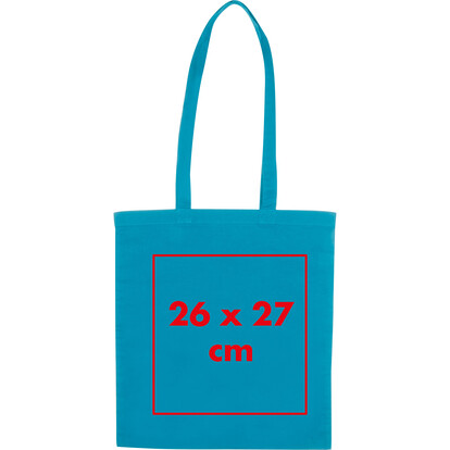 Baumwolltasche Copenhagen,türkis, A-Nr.: 088014 - 04
