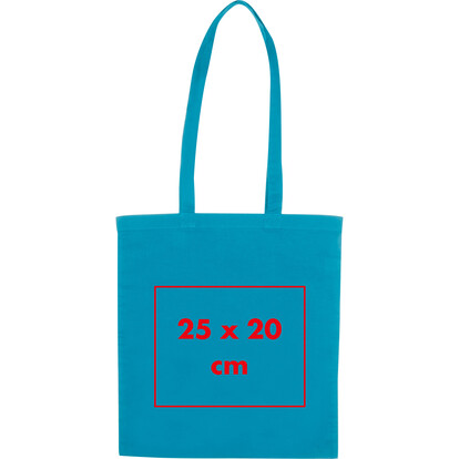 Baumwolltasche Copenhagen,türkis, A-Nr.: 088014 - 05