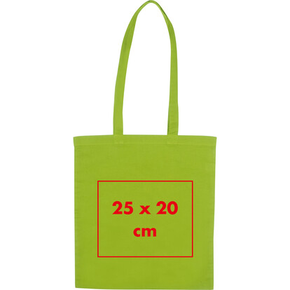 Baumwolltasche Copenhagen,apfelgrün, A-Nr.: 088029 - 05