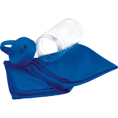 Sporthandtuch Sporty,blau, A-Nr.: 088404 - 03