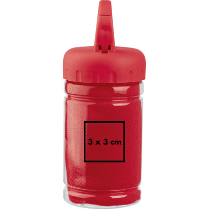 Sporthandtuch Sporty,rot, A-Nr.: 088405 - 04