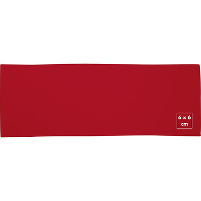 Sporthandtuch Sporty,rot, A-Nr.: 088405 - 05