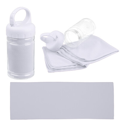 Sporthandtuch Sporty,weiss, A-Nr.: 088406 - 01
