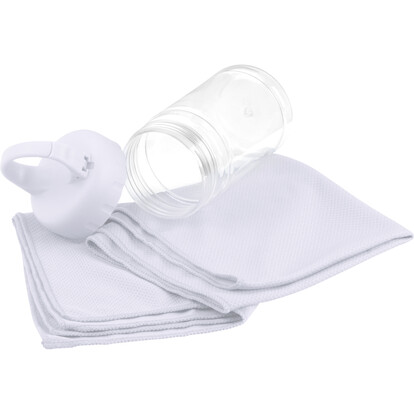 Sporthandtuch Sporty,weiss, A-Nr.: 088406 - 03