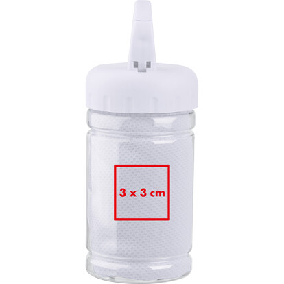 Sporthandtuch Sporty,weiss, A-Nr.: 088406 - 04