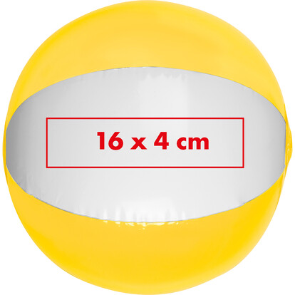 Strandball Montepulciano,gelb, A-Nr.: 091408 - 05