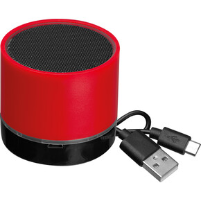 Bluetooth Lautsprecher Taifun,rot, A-Nr.: 092505 - 01 Bluetooth Lautsprecher Taifun,rot, A-Nr.: 092505 - 01