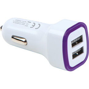 KFZ-USB-Ladeadapter Fruit,violett, A-Nr.: 092812 - 01 KFZ-USB-Ladeadapter Fruit,violett, A-Nr.: 092812 - 01