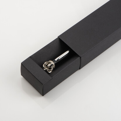 Geschenkbox für Kugelschreiber Valladolid,schwarz, A-Nr.: 092903 - 02