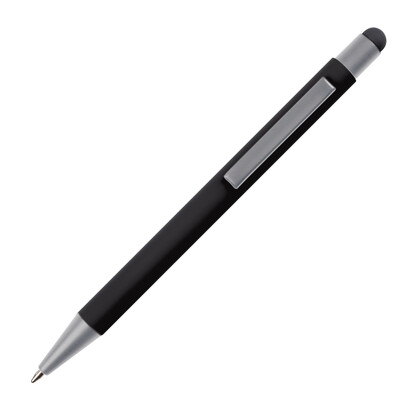 Metall Kugelschreiber mit Touch-Pen Salt Lake City,schwarz, A-Nr.: 093403 - 03