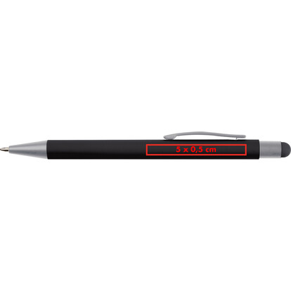 Metall Kugelschreiber mit Touch-Pen Salt Lake City,schwarz, A-Nr.: 093403 - 04
