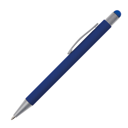 Metall Kugelschreiber mit Touch-Pen Salt Lake City,blau, A-Nr.: 093404 - 02