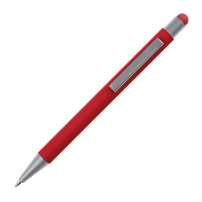 Metall Kugelschreiber mit Touch-Pen Salt Lake City,rot, A-Nr.: 093405 - 03
