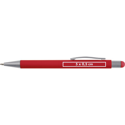 Metall Kugelschreiber mit Touch-Pen Salt Lake City,rot, A-Nr.: 093405 - 04