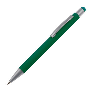 Metall Kugelschreiber mit Touch-Pen Salt Lake City,grün, A-Nr.: 093409 - 01