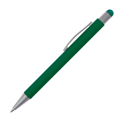 Metall Kugelschreiber mit Touch-Pen Salt Lake City,grün, A-Nr.: 093409 - 02