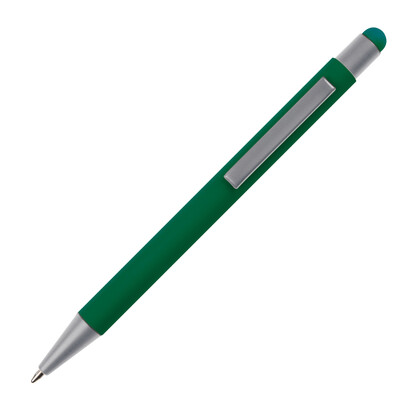 Metall Kugelschreiber mit Touch-Pen Salt Lake City,grün, A-Nr.: 093409 - 03