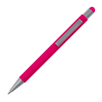 Metall Kugelschreiber mit Touch-Pen Salt Lake City,pink, A-Nr.: 093411 - 03