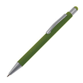 Metall Kugelschreiber mit Touch-Pen Salt Lake City,dunkelgrün, A-Nr.: 093499 - 01