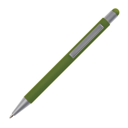 Metall Kugelschreiber mit Touch-Pen Salt Lake City,dunkelgrün, A-Nr.: 093499 - 03