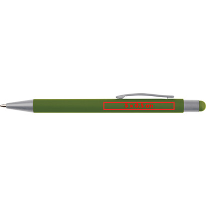 Metall Kugelschreiber mit Touch-Pen Salt Lake City,dunkelgrün, A-Nr.: 093499 - 04
