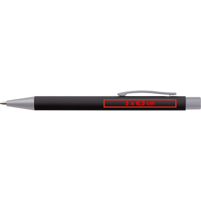 Metall Kugelschreiber Abu Dhabi,schwarz, A-Nr.: 093503 - 04