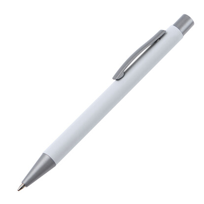 Metall Kugelschreiber Abu Dhabi,weiss, A-Nr.: 093506 - 01