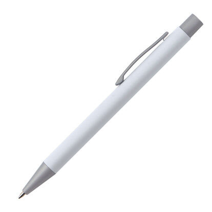 Metall Kugelschreiber Abu Dhabi,weiss, A-Nr.: 093506 - 02