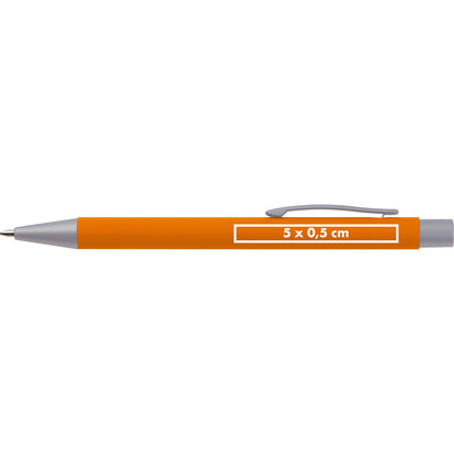 Metall Kugelschreiber Abu Dhabi,orange, A-Nr.: 093510 - 04