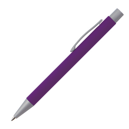Metall Kugelschreiber Abu Dhabi,violett, A-Nr.: 093512 - 02