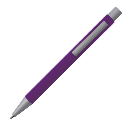 Metall Kugelschreiber Abu Dhabi,violett, A-Nr.: 093512 - 03