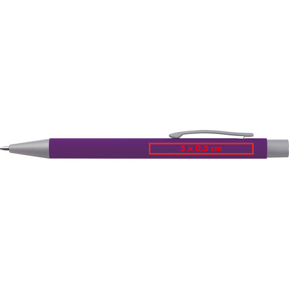 Metall Kugelschreiber Abu Dhabi,violett, A-Nr.: 093512 - 04