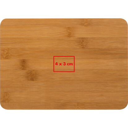 Bambus Schneidebrett Bressanone,beige, A-Nr.: 097313 - 04