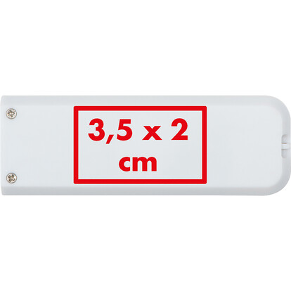USB-Feuerzeug Bebington,weiss, A-Nr.: 097706 - 04