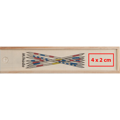 Holz-Mikadospiel Fort Meyers,beige, A-Nr.: 098013 - 04
