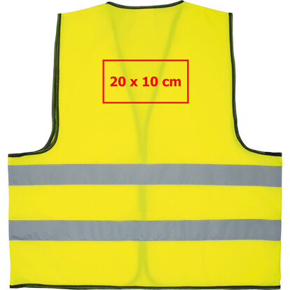 Sicherheitsweste Pilsum,gelb, A-Nr.: 099508 - 04