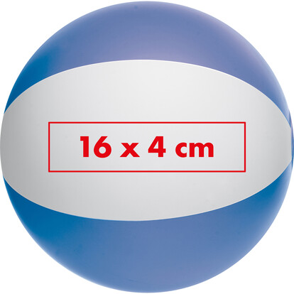Bicolour Strandball Key West,blau, A-Nr.: 105104 - 02