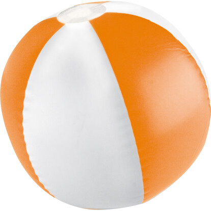 Bicolour Strandball Key West,orange, A-Nr.: 105110 - 01
