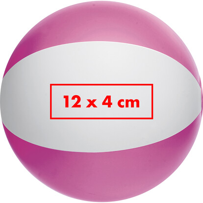 Bicolour Strandball Key West,pink, A-Nr.: 105111 - 03