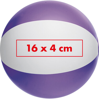 Bicolour Strandball Key West,violett, A-Nr.: 105112 - 02