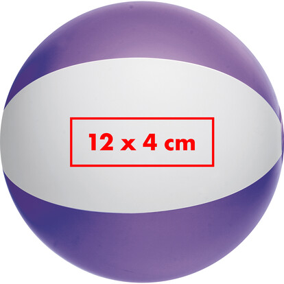 Bicolour Strandball Key West,violett, A-Nr.: 105112 - 03
