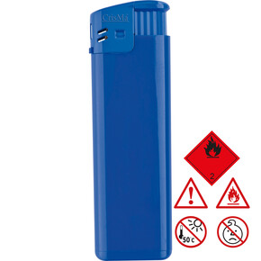 Elektronikfeuerzeug Lichtenstein,blau, A-Nr.: 110604 - 01 Elektronikfeuerzeug Lichtenstein,blau, A-Nr.: 110604 - 01