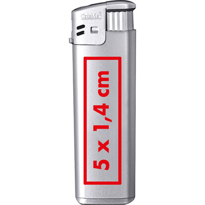 Elektronikfeuerzeug Lichtenstein,grau, A-Nr.: 110607 - 03