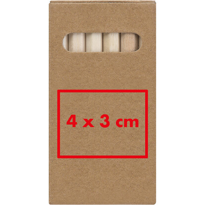 Holzbuntstifte Minnie,braun, A-Nr.: 112701 - 02