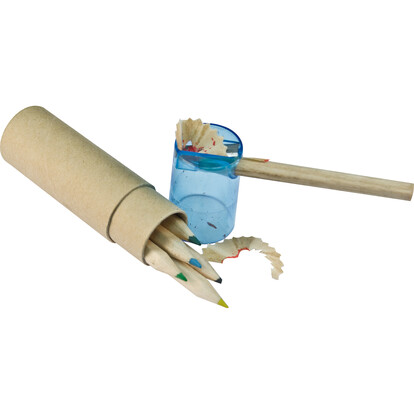 Holzbuntstifte Becky,blau, A-Nr.: 113204 - 03