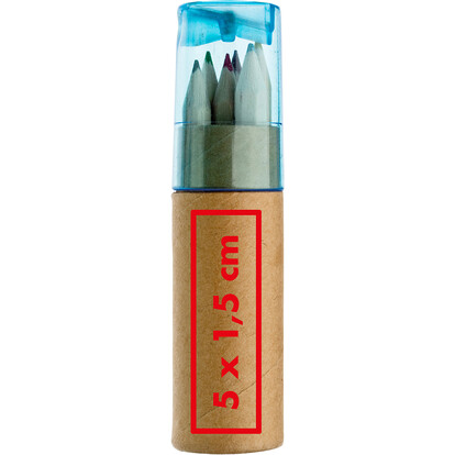 Holzbuntstifte Becky,blau, A-Nr.: 113204 - 04