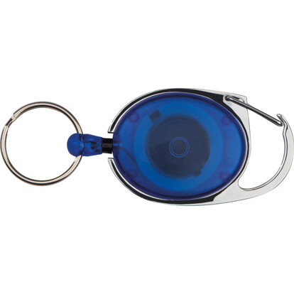 Karabiner Ring und Clip Employee,blau, A-Nr.: 117104 - 02