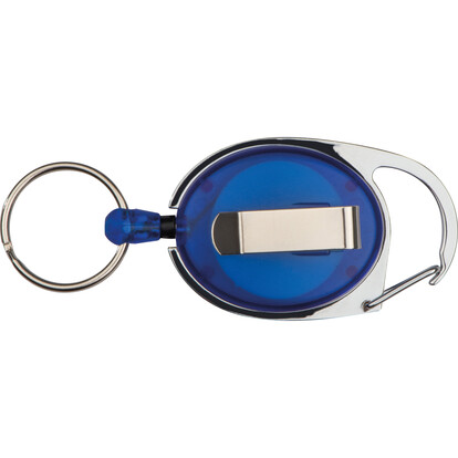 Karabiner Ring und Clip Employee,blau, A-Nr.: 117104 - 03