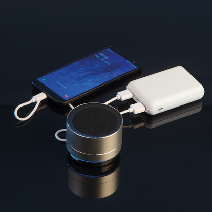 Powerbank 10.000 mAh Kilis,weiss, A-Nr.: 118406 - 03